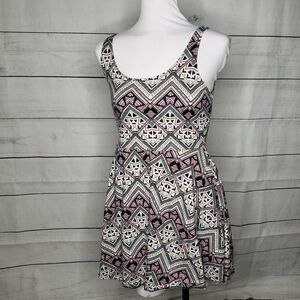 PINK Victoria's Secret aztec tribal swing dress sm